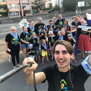 Первые гастроли «Танцующего дома»  Первые гастроли «Танцующего дома»