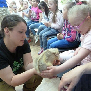 Подопечные Даунсайд Ап побывали в Московском зоопарке