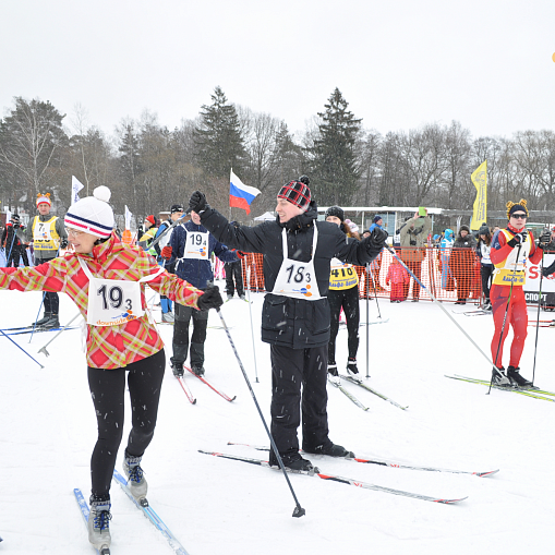 Эстафета лыжной гонки 15 февраля 2015 года