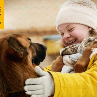 Pedigree® «Солнце для лучшего друга»: как собаки и молодые люди с синдромом Дауна помогают друг другу