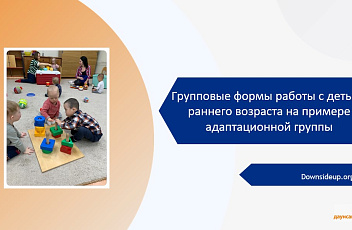 Запись вебинара "Групповые формы работы с детьми раннего возраста на примере адаптационной группы" 2023.11.09