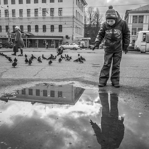 Фотопроект "Ребёнок в городской среде"