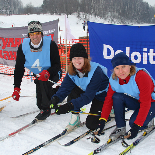 Лыжная гонка "Спорт во благо" 2006