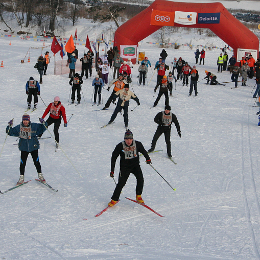 Лыжная гонка "Русский вызов" 2010