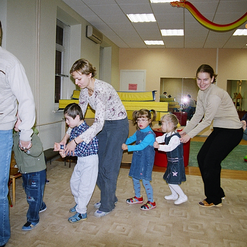 Групповое занятие с детьми 5-6 лет. Логоритмика