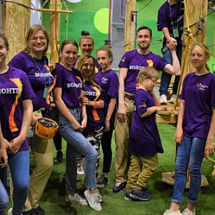 Фонд «Синдром любви» провел волонтерский тренинг в веревочном парке Фонд «Синдром любви» провел волонтерский тренинг в веревочном парке