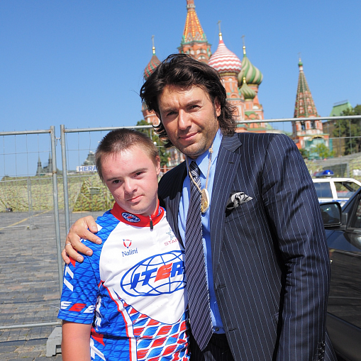 2011 год. Велопробег у стен Кремля