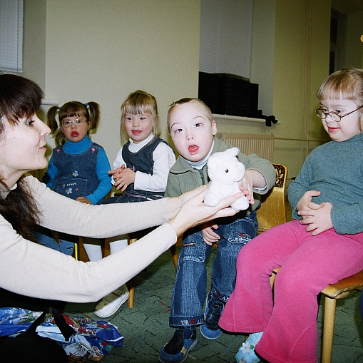 Групповое занятие с детьми 5-6 лет. Логоритмика