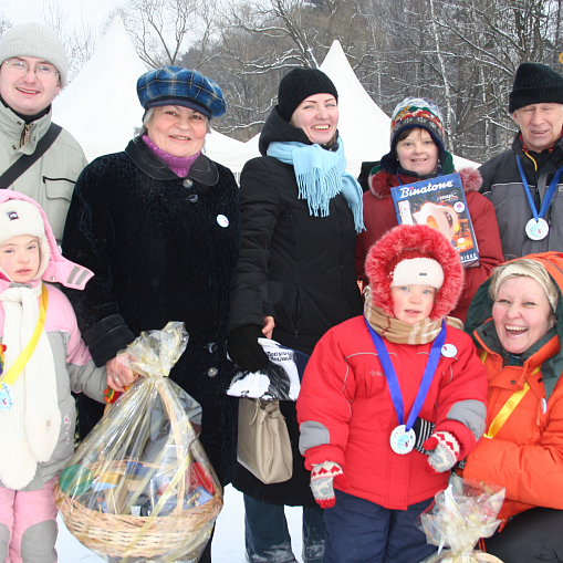 Лыжная гонка "Спорт во благо" 2006