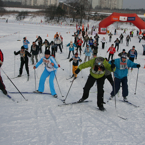 Лыжная гонка "Русский вызов" 2010