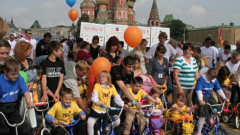 2009 год. Велопробег в Год равных возможностей