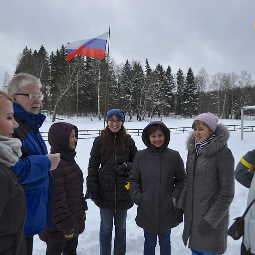 Сотрудники Даунсайд Ап на отдыхе