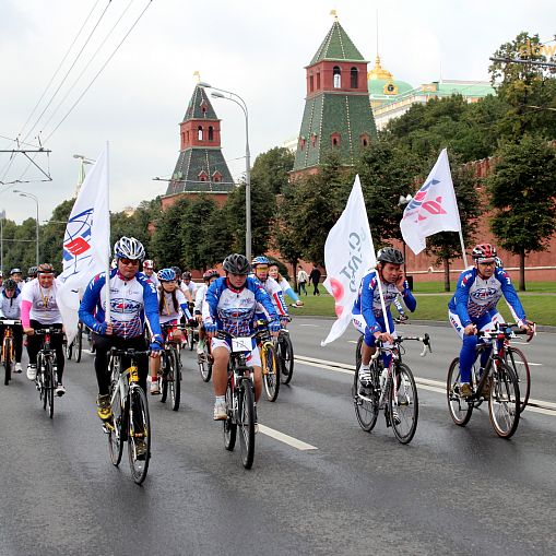 2012 год. Велопробег