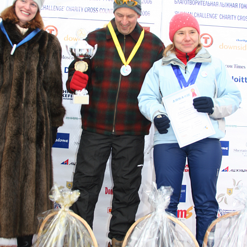 Лыжная гонка "Спорт во благо" 2006