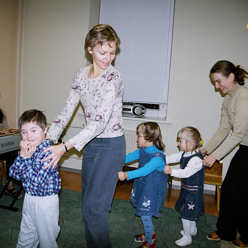 Групповое занятие с детьми 5-6 лет. Логоритмика